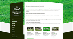 Desktop Screenshot of greatlookinglawns.com